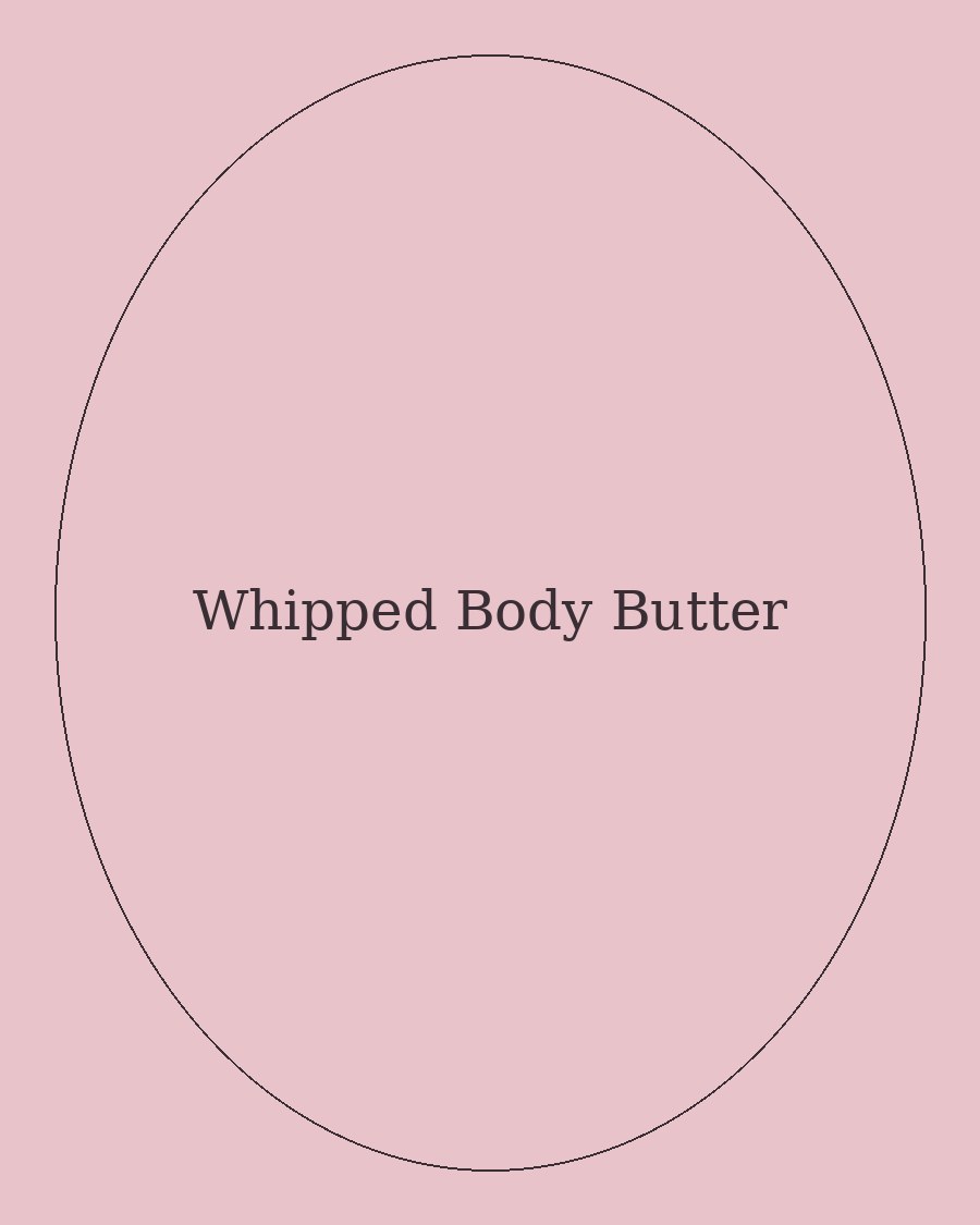 Whipped Body Butter